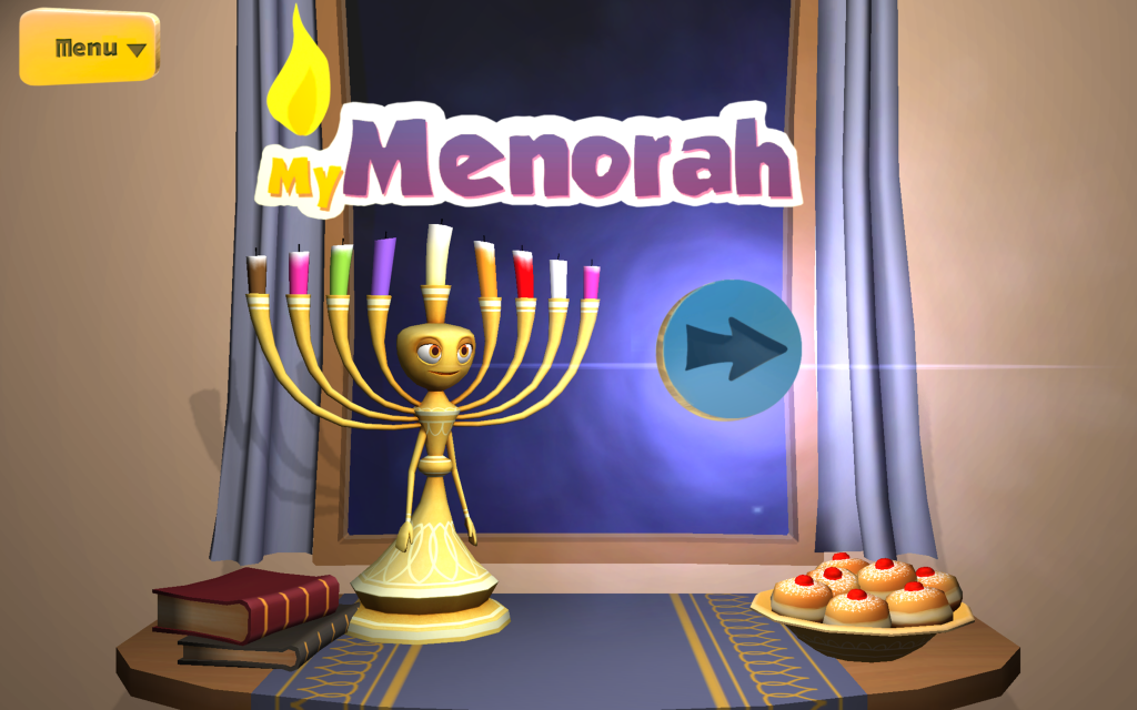 My Menorah for Hanukkah